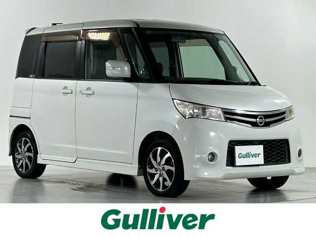 日産 ルークス ハイウェイスター 佐賀県 2010(平22)年 13.3万km スノーパールホワイト 純正7インチナビ/ワンセグTV/Bluetooth/片側パワースライドドア/純正フロアマット/電動格納ミラー/スマートキー/スペアキー×１/オートライト/純正14インチアルミホイール