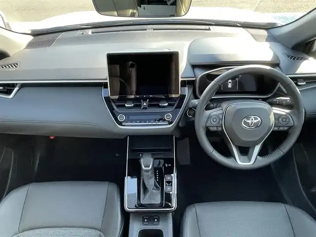 トヨタ カローラ クロス ハイブリッド Z 群馬県 2025(令7)年 0.1千km クリアベージュメタリック 純正１０．５インチオーディオディスプレイ　パノラマルーフ　パワーバックドア　Ｂカメラ　トヨタセーフティセンス　Ｆワイパーデアイサー　シートヒーター　シートクーラー　ＥＴＣ２．０　純正アルミホイール