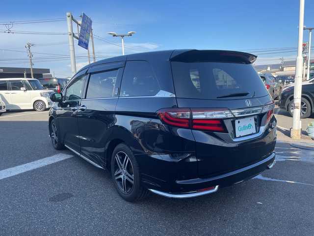 ホンダ オデッセイ アブソルート 20thアニバーサリー 新潟県 2014(平26)年 2.1万km プレミアムヴィーナスブラックP 純正メモリナビ：VXM-155VFEi/バックカメラ/クルーズコントロール/両側パワースライドドア/パドルシフト/ステアリングスイッチ/ETC/ハーフレザーシート/運転席パワーシート/LEDヘッドライト