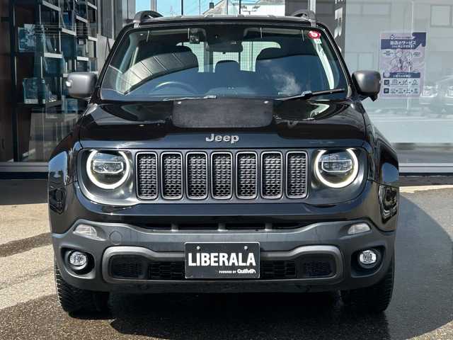 クライスラー・ジープ ジープ レネゲード トレイルホーク 富山県 2019(令1)年 5.1万km ブラック JEEP純正ナビ/Bカメラ/フルセグテレビ/アイドリングストップ/クルーズコントロール/プッシュスタート/ETC/LEDヘッドライト/衝突軽減ブレーキ/レーンセンス/BSM/コーナーセンサー/オートライト/ETC/前後ドラレコ/エレクトリックスタビリティコントロール/ヒルディセントコントロール