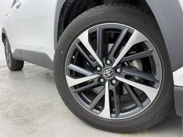 トヨタ カローラ クロス ハイブリッド Z 福島県 2021(令3)年 4.2万km プラチナホワイトパールマイカ ワンオーナー　/純正ＤＡ　/全方位カメラ　/ドラレコ　/ＥＴＣ　/ＡＣＣ　/コーナーセンサー　/ＴＳＳ　/衝突軽減　/レーンキープ　/ＢＳＭ　/ＰＫＳＢ　/ハーフレザー　/パワーシート　/シートヒーター　/パワーバックドア　/ＬＥＤ