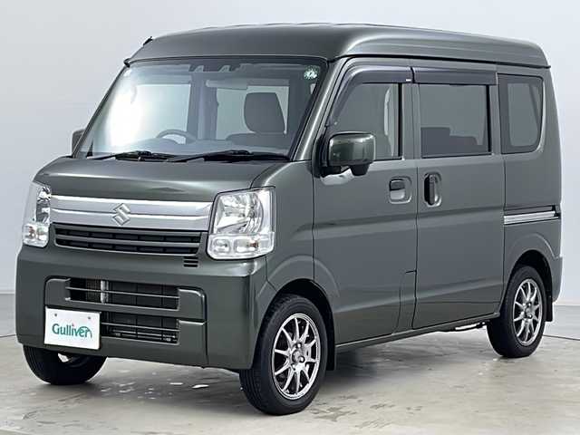 スズキ エブリイ JOINターボ 道央・札幌 2022(令4)年 1.6万km クールカーキPM ・社外ナビ&TV&DVD&CD&BT/・スズキセーフティサポート/・デュアルカメラブレーキサポート/・後方誤発進抑制機能/・車線逸脱警報/・ふらつき警報/・先行車発進お知らせ機能/・リアパーキングセンサー/・オートマチックハイビーム/・ヒーテットドアミラー/・オートライト/・横滑り防止装置/・リモコンキー/・スペアキー/・社外AW14インチサマータイヤセット積み込み/・純正スチールカバー付きサマータイヤセット積み込み