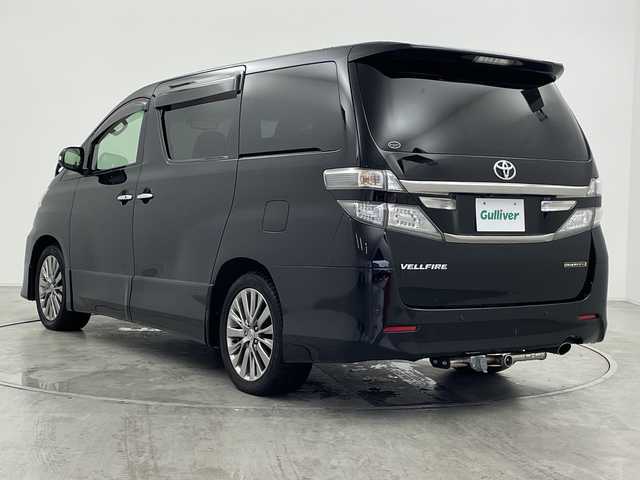 トヨタ ヴェルファイア 2．4Z ゴールデンアイズⅡ 群馬県 2014(平26)年 8.9万km ブラック アルパイン10型ナビ バックカメラ 両側電動スライドドア 電動リアゲート クルーズコントロール ハーフレザーシート ウッドコンビステアリング HIDヘッドライト フォグ スマートキー オートライト