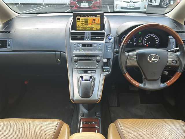 レクサス ＨＳ 250h バージョンI 高知県 2009(平21)年 14.1万km ブラックオパールマイカ 純正フルセグナビ /【CD TV DVD 】/バックカメラ　/ビルトインETC　/純正17インチアルミホイール　/クルーズコントロール　/プッシュスタート　/スペアキー　/パワーシート　/シートヒーター　/カーテンエアバック/取扱説明書/純正フロアマット