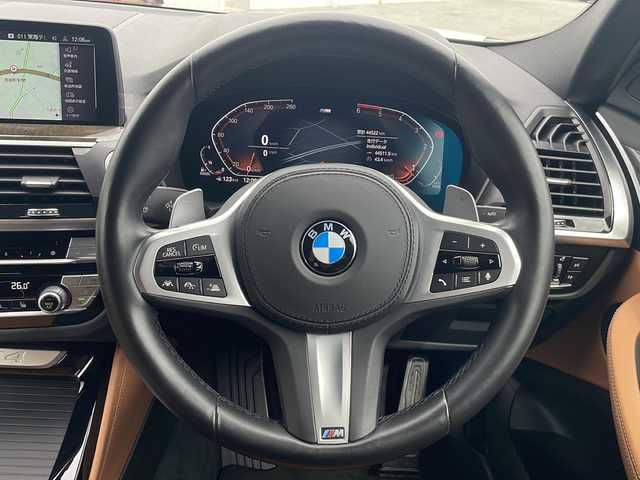 ＢＭＷ Ｘ４ xDrive 20d Mスポーツ 三重県 2021(令3)年 4.5万km サファイアブラックP 純正ナビ /全周囲カメラ/BSM /ワイヤレス充電 /パーキングアシスト /本革シート/前後コーナーセンサー /全席シートヒーター /前席パワーシート/メモリシート /パワーバックドア /USB・タイプC /レーダークルーズコントロール/レーンキープアシスト/革巻きステアリング/ステアリングスイッチ/フロアマット/パドルシフト/LEDヘッドライト/電動格納ミラー/禁煙車