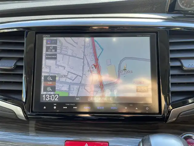 ホンダ オデッセイ アブソルート EX 山形県 2014(平26)年 10.5万km クリスタルブラックパール (株)IDOMが運営する【じしゃロン山形店】の自社ローン専用車両になります。/こちらは現金またはオートローンご利用時の価格です。/自社ローンご希望の方は別途その旨お申付け下さい。/純正SDナビ/（CD/DVD/BT/TV）/バックカメラ/両側パワースライドドア/フリップダウンモニター/クルーズコントロール/ETC/パドルシフト/アイドリングストップ/横滑り防止/社外レーダー/ドライブレコーダー/D席パワーシート/ブラインドスポット/革巻きステアリング/プッシュスタート/スマートキー/ウィンカーミラー/フォグランプ/ドアバイザー