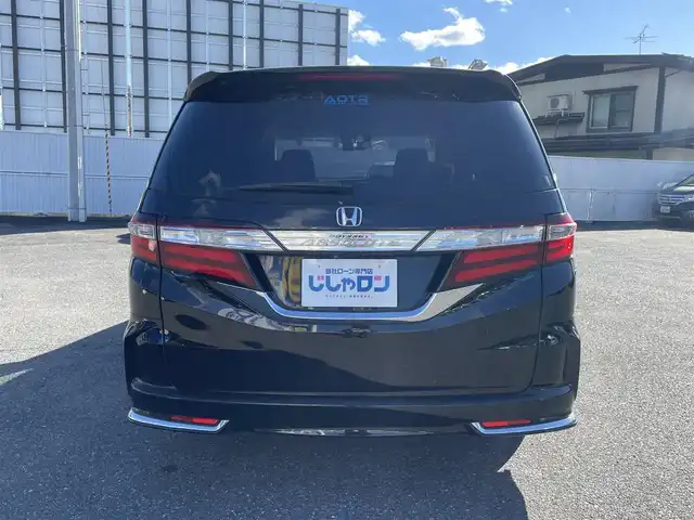 ホンダ オデッセイ アブソルート EX 山形県 2014(平26)年 10.5万km クリスタルブラックパール (株)IDOMが運営する【じしゃロン山形店】の自社ローン専用車両になります。/こちらは現金またはオートローンご利用時の価格です。/自社ローンご希望の方は別途その旨お申付け下さい。/純正SDナビ/（CD/DVD/BT/TV）/バックカメラ/両側パワースライドドア/フリップダウンモニター/クルーズコントロール/ETC/パドルシフト/アイドリングストップ/横滑り防止/社外レーダー/ドライブレコーダー/D席パワーシート/ブラインドスポット/革巻きステアリング/プッシュスタート/スマートキー/ウィンカーミラー/フォグランプ/ドアバイザー