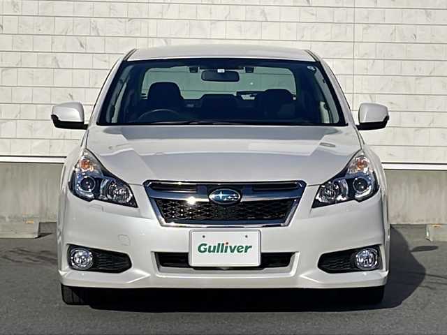 スバル レガシィ Ｂ４ 2．5i Bスポーツ アイサイトG 山形県 2014(平26)年 4.5万km サテンホワイトパール 禁煙車/ワンオーナー/アイサイト/・レーンキープアシスト/・全車速追従機能付クルーズコントロール/・AT誤発進抑制制御/純正ナビ（DOP）/CD.DVD.BT.USB.SD/地デジ/バックカメラ/ETC/ハーフレザーシート/パワーシート/電動パーキングブレーキ/LEDヘッドライト/プッシュスタート/スマートキー