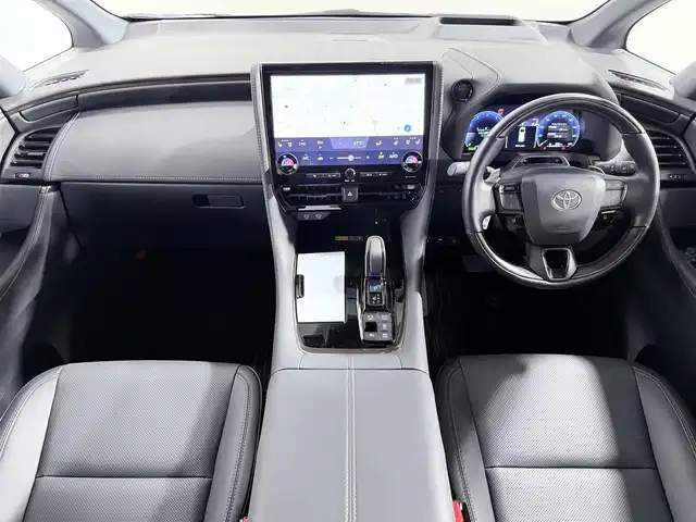 トヨタ アルファードハイブリット Z 大阪府 2024(令6)年 0.8万km プラチナホワイトパールマイカ サンルーフ トヨタチームメイト 衝突軽減B 360カメラ 後席モニター レーダークルーズC ハンドルヒーター 両側電動ドア パワーバックドア AC100V BSM ドラレコ プッシュスタート ETC