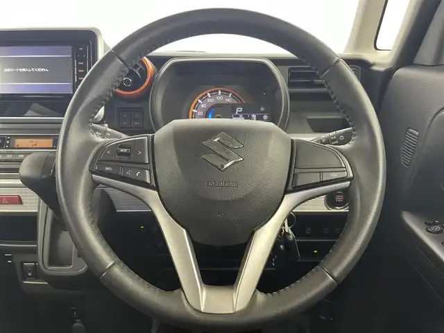 スズキ スペーシア ギア HYBRID XZ 富山県 2019(平31)年 2.1万km ブリスクブルーメタリック/ガンメタリック2トーンルーフ 純正ナビ【CN-RZ746W】/(AM/FM/CD/DVD/SD/USB/BT)/フルセグTV/アラウンドビューモニター/ヘッドアップディスプレイ/両側パワースライドドア/衝突被害軽減ブレーキ/レーンキープアシスト/オートマチックハイビーム/LEDヘッドライト/リアパーキングセンサー/前席シートヒーター/ドライブレコーダー/ビルトインETC/スマートキー×２/プッシュスタート/アイドリングストップ/純正フロアマット