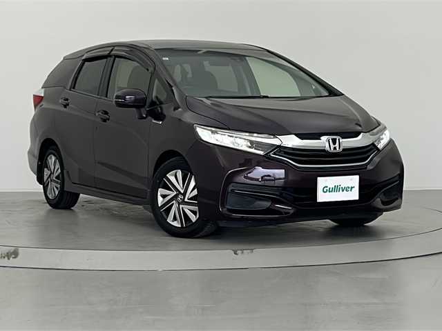 ホンダ シャトル ハイブリッド X 宮城県 2015(平27)年 3.4万km ミスティックガーネットP 純正ナビ/バックカメラ/FM/AM/BT/クルーズコントロール/ETC/ドライブレコーダー/パドルシフト/安心パッケージ/横滑り防止装置/衝突軽減システム/スマートキー