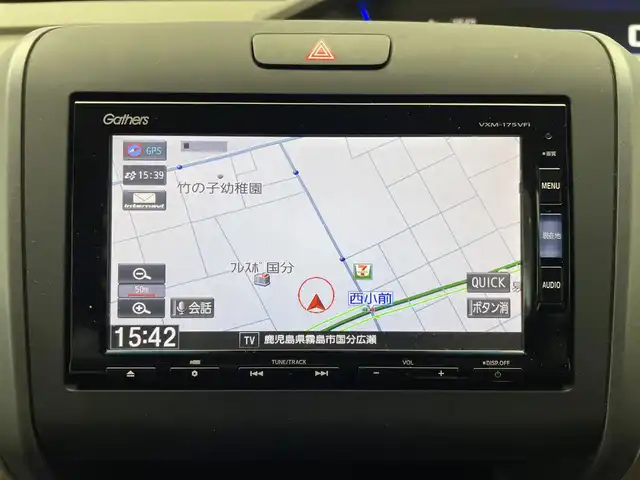 ホンダ フリード G ホンダセンシング 鹿児島県 2016(平28)年 10.2万km コバルトブルーパール 純正ナビ/(フルセグ/BluetoDVD/CD)/ホンダセンシング/　・衝突軽減ブレーキ (CMBS)/　・車線逸脱防止機能/　・先行車発進お知らせ機能/　・誤発進抑制機能/　・標識認識機能/　・アダプティブクルーズコントロール (ACC)/デジタルインナーミラー/バックカメラ/ビルトインETC/両側パワースライドドア/純正フロアマット/ドアバイザー/LEDヘッドライト/ステアリングリモコン/電動格納ミラー