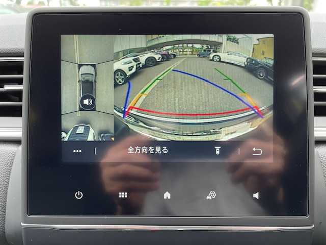 ルノー キャプチャー インテンス 東京都 2022(令4)年 1.9万km 青Ⅱ 外装：ブルーアイロンＭ/ノワールエトワールＭ/運転支援システム（安全装備）詳細は検査員記入欄参照/ワンオーナー/保証書・取説/Egプッシュスタート・スマートキー×2/マルチセンス（ドライブモード）/革巻きステア・パドルシフト・ステアヒーター・ステアリングスイッチ/アイドリングストップ/黒ハーフレザーシート・前席シートヒーター/マルチファンクションディスプレイ（純正オーディオ）/BT・AUX・USB×２・AppleCarPlay・AndroidAuto/360°カメラ・パーキングアシスト/クリアランスソナー/ビルトインETC（2.0）/外前後ドラレコ（ZDR-035KT-P）/純正18インチアルミ/フルLEDピュアビジョンヘッドライト・オートライト/サイドステップ/AUTO HOLD/シルバールーフレール/トノカバー/後席充電用USB×２/オートワイパー