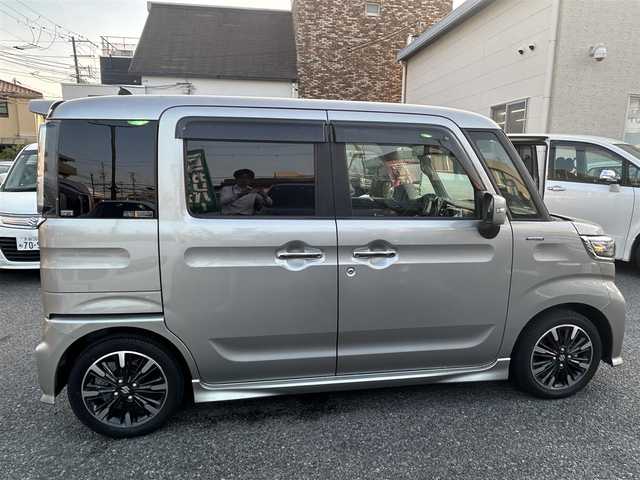 スズキ スペーシア カスタム HYBRID XS 大阪府 2020(令2)年 0.4万km スチールシルバーM メモリナビ/ワンセグテレビ/クルーズコントロール/ドアバイザー/プッシュスタート/両側パワースライドドア/ETC