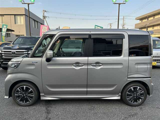スズキ スペーシア カスタム HYBRID XS 大阪府 2020(令2)年 0.4万km スチールシルバーM メモリナビ/ワンセグテレビ/クルーズコントロール/ドアバイザー/プッシュスタート/両側パワースライドドア/ETC