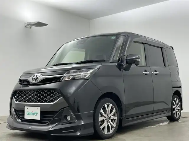 トヨタ タンク カスタムG－T 岡山県 2020(令2)年 5.9万km ブラックマイカメタリック モデリスタエアロ（F/R/S）/オートハイビーム/アルパインナビ/（Bluetooth/フルセグTV/USB接続）/衝突軽減ブレーキシステム/両側パワースライドドア/クルーズコントロール/ビルトインＥＴＣ/ＬＥＤヘッドライト/バックカメラ/プッシュスタート/ドアバイザー/スマートキー×2/取扱説明書/新車保証書