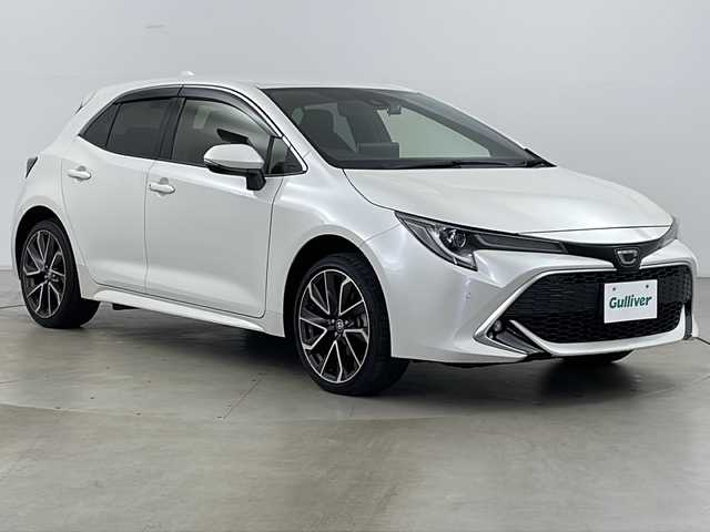 トヨタ カローラ スポーツ G Z 道央・札幌 2020(令2)年 6.1万km ホワイトパールクリスタルシャイン ・4WD/・純正ディスプレイオーディオナビ＆TV＆BT＆miracast/・バックカメラ/・プリクラッシュセーフティ/・ブラインドスポットモニター/・クリアランスソナー/・レーダークルーズコントロール/・オートマチックハイビーム/・レーンキープアシスト/・ステアリングスイッチ/・アイドリングストップ/・パドルシフト/・オートライト/・LEDライト/・社外ドライブレコーダー/・スマートキー/・スペアキー/・ビルトインETC