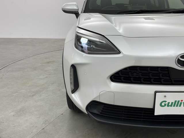 トヨタ ヤリスクロス Z 群馬県 2023(令5)年 2.1万km プラチナホワイトパールマイカ 純正8型ナビ バックカメラ　衝突被害軽減ブレーキ　ハーフレザーシート　シートヒーター　ビルトインETC ステアリングヒーター　アダプティブクルーズコントロール　ステアリングヒーター　LED　禁煙車
