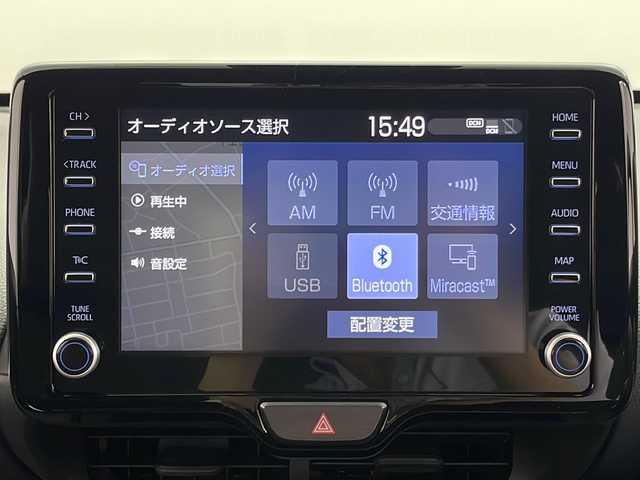トヨタ ヤリスクロス Z 群馬県 2023(令5)年 2.1万km プラチナホワイトパールマイカ 純正8型ナビ バックカメラ　衝突被害軽減ブレーキ　ハーフレザーシート　シートヒーター　ビルトインETC ステアリングヒーター　アダプティブクルーズコントロール　ステアリングヒーター　LED　禁煙車