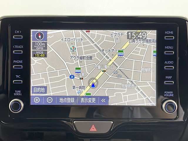 トヨタ ヤリスクロス Z 群馬県 2023(令5)年 2.1万km プラチナホワイトパールマイカ 純正8型ナビ バックカメラ　衝突被害軽減ブレーキ　ハーフレザーシート　シートヒーター　ビルトインETC ステアリングヒーター　アダプティブクルーズコントロール　ステアリングヒーター　LED　禁煙車