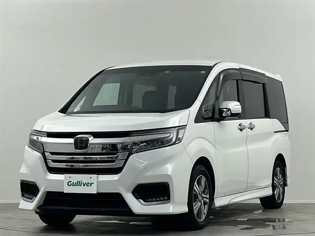 ホンダ ステップワゴン スパーダ eHEV G EXホンダS 埼玉県 2021(令3)年 4.3万km プラチナホワイトパール 純正10インチナビ　CD DVD BT　フルセグ　バックカメラ　ETC2.0　ドラレコ　LEDオートライト　ホンダセンシング　レーダークルコン　両側パワスラ　ハーフレザーシート　シートヒーター　