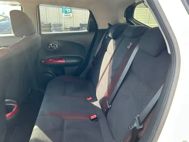 日産 ジューク 16GT FOUR タイプV 埼玉県 2014(平26)年 6.9万km ブリリアントホワイトパール 前後ドラレコ/ターボ/純正エンジンスターター/フルセグ/CD/DVD/ETC