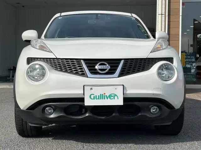 日産 ジューク 16GT FOUR タイプV 埼玉県 2014(平26)年 6.9万km ブリリアントホワイトパール 前後ドラレコ/ターボ/純正エンジンスターター/フルセグ/CD/DVD/ETC