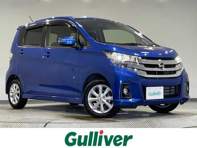 日産 デイズ ハイウェイスターX 愛知県 2018(平30)年 2万km オーシャンブルーP 純正ＳＤナビ　/（FM/AM/フルセグTV/CD・DVD再生/SD)/アラウンドビューモニター　/エマージェンシーブレーキ　/ビルトインＥＴＣ　/ＬＥＤヘッドライト　/車線逸脱警報　/コーナーセンサー　/オートマチックハイビーム　/アイドリングストップ　/フォグランプ/横滑り防止/純正フロアマット/プッシュスタート/　　-スマートキー
