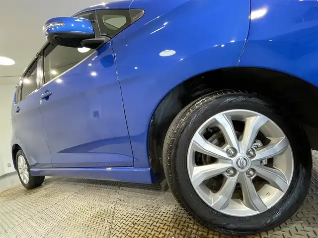 日産 デイズ ハイウェイスターX 愛知県 2018(平30)年 2万km オーシャンブルーP 純正ＳＤナビ　/（FM/AM/フルセグTV/CD・DVD再生/SD)/アラウンドビューモニター　/エマージェンシーブレーキ　/ビルトインＥＴＣ　/ＬＥＤヘッドライト　/車線逸脱警報　/コーナーセンサー　/オートマチックハイビーム　/アイドリングストップ　/フォグランプ/横滑り防止/純正フロアマット/プッシュスタート/　　-スマートキー