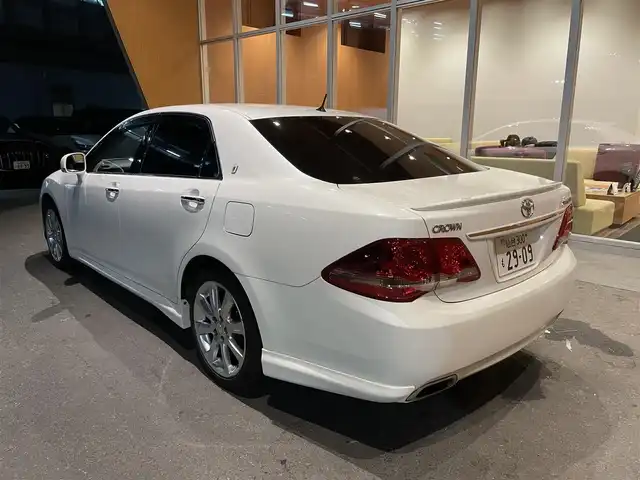 トヨタ クラウン アスリート アニバーサリーエディション 宮城県 2010(平22)年 12.2万km ホワイトパールクリスタルシャイン