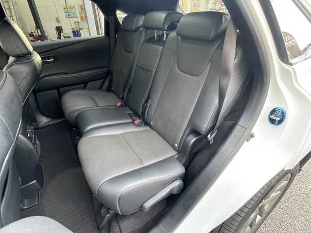 レクサス ＲＸ 450h Fスポーツ 福島県 2014(平26)年 6.6万km ホワイトノーヴァガラスフレーク 純正ナビ/サンルーフ/パワーシート（前席）/純正アルミホイール/クルーズコントロール/パワーバックドア/運転席メモリー機能付き/横滑り防止装置/純正フロアマット/ヘッドアップディスプレイ