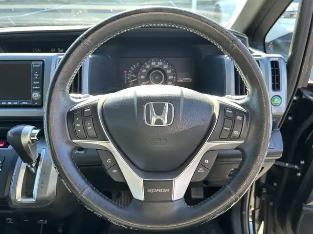 ホンダ ステップワゴン スパーダ Z インターナビセレ 栃木県 2012(平24)年 7.3万km プレミアムスパークルブラックパール 純正HDDナビ/フルセグTV/DVD/Bluetooth/MSV/純正フリップダウンモニター/バックカメラ/ETC/ドライブレコーダー/両側パワースライドドア/クルーズコントロール/アイドリングストップ/パドルシフト/スマートキー/横滑り防止装置/HIDオートライト/フォグランプ