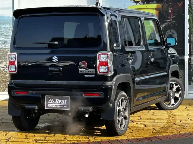 スズキ ハスラー HYBRID X ターボ 道北・旭川 2020(令2)年 3.2万km ブルーイッシュブラックパール3 純正メーカーナビ/フルセグTV/全方位カメラ/クルーズコントロール/前席シートヒーター/アイドリングストップ/パドルシフト/LEDヘッドライト/LEDフォグランプ/プッシュスタート/スマートキー/ETC