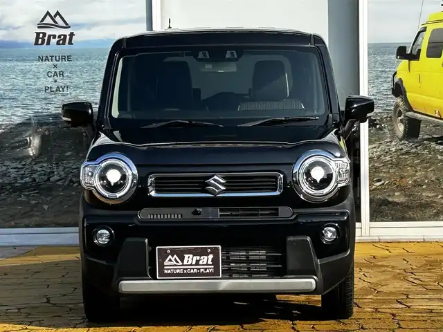 スズキ ハスラー HYBRID X ターボ 道北・旭川 2020(令2)年 3.2万km ブルーイッシュブラックパール3 純正メーカーナビ/フルセグTV/全方位カメラ/クルーズコントロール/前席シートヒーター/アイドリングストップ/パドルシフト/LEDヘッドライト/LEDフォグランプ/プッシュスタート/スマートキー/ETC