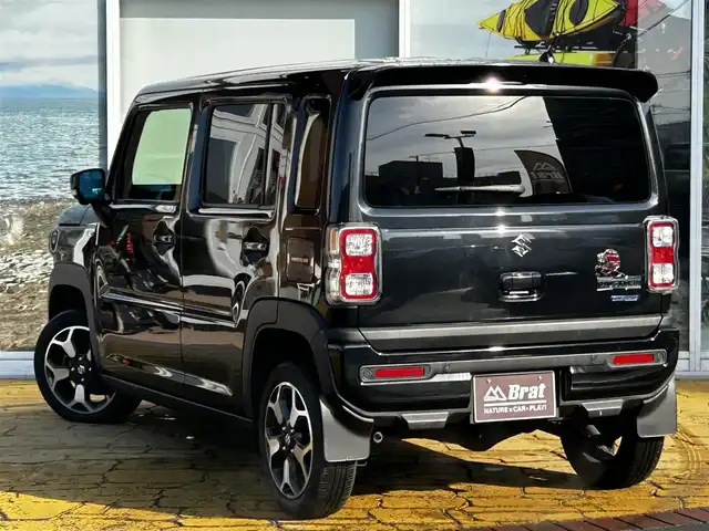 スズキ ハスラー HYBRID X ターボ 道北・旭川 2020(令2)年 3.2万km ブルーイッシュブラックパール3 純正メーカーナビ/フルセグTV/全方位カメラ/クルーズコントロール/前席シートヒーター/アイドリングストップ/パドルシフト/LEDヘッドライト/LEDフォグランプ/プッシュスタート/スマートキー/ETC