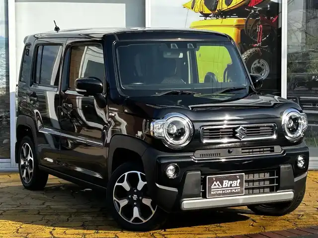 スズキ ハスラー HYBRID X ターボ 道北・旭川 2020(令2)年 3.2万km ブルーイッシュブラックパール3 純正メーカーナビ/フルセグTV/全方位カメラ/クルーズコントロール/前席シートヒーター/アイドリングストップ/パドルシフト/LEDヘッドライト/LEDフォグランプ/プッシュスタート/スマートキー/ETC