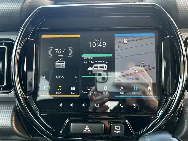 スズキ ハスラー HYBRID X ターボ 道北・旭川 2020(令2)年 3.2万km ブルーイッシュブラックパール3 純正メーカーナビ/フルセグTV/全方位カメラ/クルーズコントロール/前席シートヒーター/アイドリングストップ/パドルシフト/LEDヘッドライト/LEDフォグランプ/プッシュスタート/スマートキー/ETC