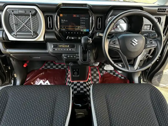 スズキ ハスラー HYBRID X ターボ 道北・旭川 2020(令2)年 3.2万km ブルーイッシュブラックパール3 純正メーカーナビ/フルセグTV/全方位カメラ/クルーズコントロール/前席シートヒーター/アイドリングストップ/パドルシフト/LEDヘッドライト/LEDフォグランプ/プッシュスタート/スマートキー/ETC