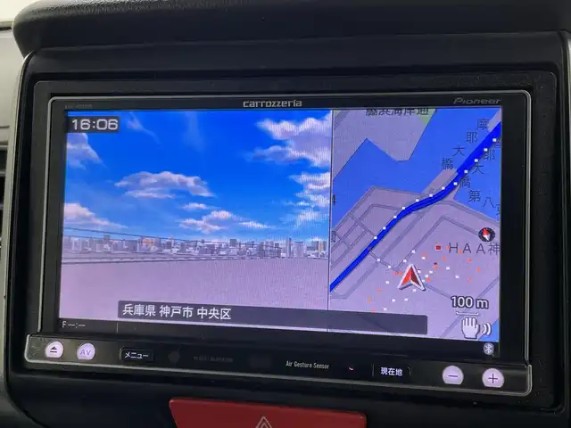 ホンダ Ｎ ＢＯＸ G ターボ Lパッケージ 岡山県 2014(平26)年 6.7万km プレミアムホワイトパール 社外ナビ/AVIC-MRZ009　/（CD/DVD/BT/フルセグ)/バックカメラ/11インチフリップダウンモニター/両側パワースライドドア/社外ドライブ　レコーダー/ETC/HIDヘッドライト/オートライト/クルーズコントロール/スペアキー