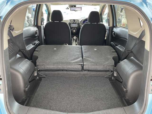 日産 ノート e－パワー X 愛知県 2017(平29)年 6万km ソニックブルー 純正ナビ/全方位カメラ/コーナーセンサー/インテリジェントミラー/レーンキープアシスト/ドライブレコーダー/エマージェンシーブレーキ/ワンセグ/CD DVD/Bluetooth/ステアリングスイッチ/スマートキー/プッシュスタート