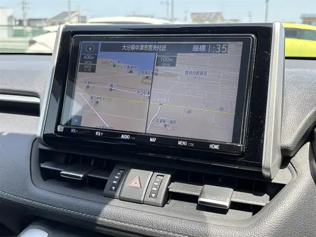 トヨタ ＲＡＶ４ ハイブリットG 大分県 2019(令1)年 3.2万km アティチュードブラックマイカ ・純正ナビ(NSZT-Y68T)/・フルセグ/・バックカメラ/・ETC/・ステアリングスイッチ/・ABS.VSC.TRC.LDA.AHB/・PCS/・ACC/・オートライト/・クリアランスソナー/・パワーバックドア/・D席パワーシート/・シートメモリー/・前席シートヒーター/・ステアリングヒーター/・レザーステアリング/・レザーシート/・純正AW
