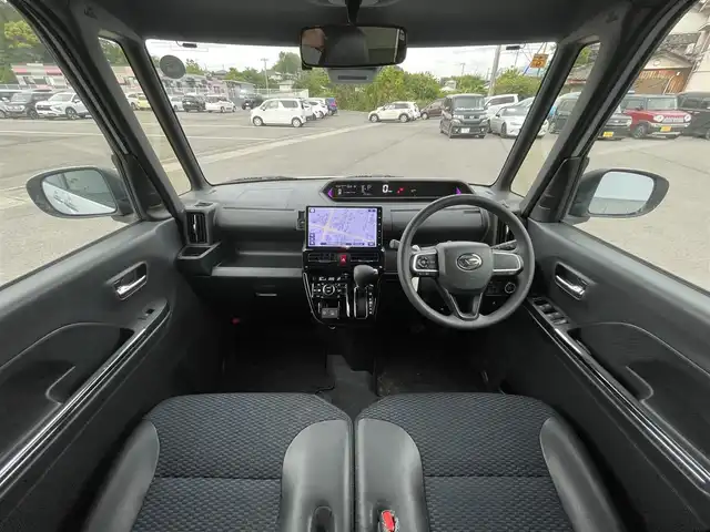 ダイハツ タント カスタム X 愛媛県 2023(令5)年 2.6万km シャイニングホワイトパール Bluetooth接続/ビルトインETC/両側パワスラ/パワーウィンドウ/純正ナビ/DVD再生可能/USB入力端子/レーンキープアシスト/前後コーナーセンサー/横滑り防止装置/シートヒーター/オートライト/バックカメラ/iPod接続可能/純正アルミホイール/アイドリングストップ/衝突被害軽減システム/ワンセグテレビ/純正フロアマット