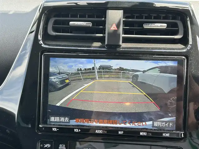トヨタ プリウス A ツーリングセレクション 栃木県 2019(令1)年 3.3万km アティチュードブラックマイカ プリクラッシュセーフテイー/純正9インチナビ/フルセグTV/DVD/Bluetooth/バックカメラ/ビルトインETC/前後＋車内ドライブレコーダー/黒革シート/前席パワーシート/前席シートヒーター/アダプティブクルーズコントロール/プッシュスタート/ステアリングリモコン/LEDオートライト/LEDフォグランプ/純正17インチAW/社外スタッドレスタレスAW積込/アイドリングストップ/横滑り防止装置/ドアバイザー/電動格納ミラー/ヘッドアップディスプレイ