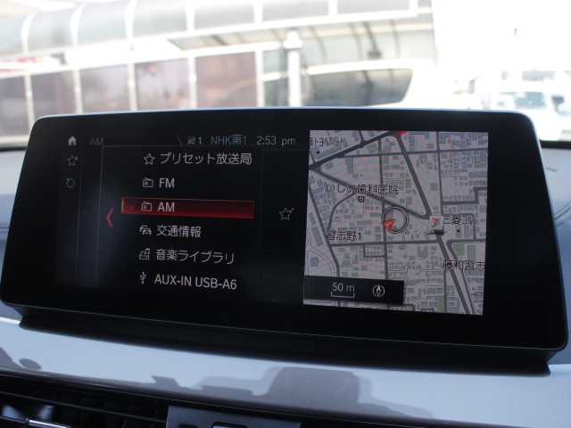 ＢＭＷ Ｘ１ xDrive 18d xライン 千葉県 2021(令3)年 2万km グレー 純正ナビ/バックカメラ/Bluetooth/地デジ/AM FM /ETC/ドラレコ (360°) /純正AW/純正フロアマット/電動パーキング/ハーフレザー/パワーシート/スマートキー×2/取扱説明書/保証書