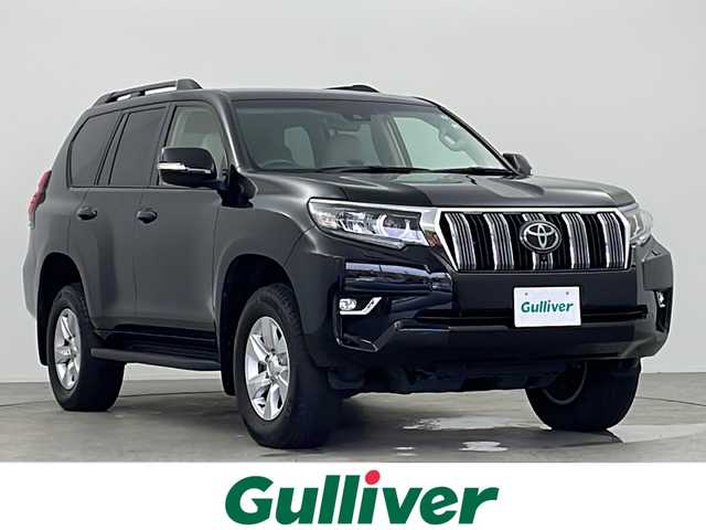 トヨタ ランドクルーザー プラド TX Lパッケージ 千葉県 2022(令4)年 4.1万km ブラック トヨタセーフティーセンス/・プリクラッシュセーフティ/・レーンディパーチャーアラート/・ロードサインアシスト/・先行車発進お知らせ機能/・オートハイビーム/・クリアランスソナー/9インチディスプレイオーディオ/・CD/Bluetooth/MiraCast/アラウンドビューモニター/レーダークルーズコントロール/4WD/レザーシート/パワーシート/シートヒーター/ベンチレーション/革巻きステアリング/ビルトインETC2.0/LEDオートヘッドライト/純正17インチアルミホイール/純正フロアマット/プッシュスタート/スマートキー/スペアキー2本