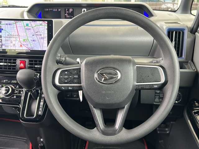 ダイハツ タント カスタム X 静岡県 2019(令1)年 3.7万km レーザーブルークリスタルシャイン 【安全装備】/スマートアシスト/衝突回避・軽減ブレーキ機能 /（車速約4km/hから80km/h間時警報アラーム喚起作動/（前車相対速度約30km/h未満時衝突回避機能作動）/（前車相対速度約30km/hから80km/h時衝突軽減ブレーキ作動）/（対歩行者：車速約30km/h未満時回避機能作動、50km/h未満時軽減機能作動）/誤発進抑制機能（障害物検知範囲前方4m以内・後方3m以内）/車線逸脱警報＆逸脱抑制制御（作動車速：約60km/h以上時）/先行車発進お知らせ機能/進入禁止標識認識機能/【主要装備】/純正ナビ　/前後ドライブレコーダー　/バックカメラ　/ビルトインＥＴＣ車載器　/両側パワースライドドア　/シートヒーター　/プッシュスタート　/スマートキー　/アイドリングストップ　/オートライト