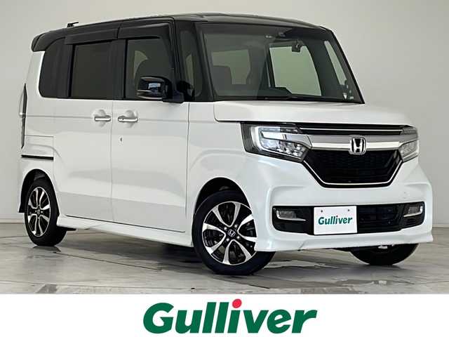 ホンダ Ｎ ＢＯＸ カスタム G L ホンダセンシング 愛知県 2018(平30)年 5.9万km プラチナホワイトパール ホンダセンシング/衝突被害軽減ブレーキ/社外7インチSD（ナビあり）/両側パワースライドドア/クルーズコントロール/コーナーセンサー/純正アルミホイール/LEDヘッドライト/オートマチックハイビーム/ドライブレコーダー/ETC/ステアリングスイッチ/スマートキー/プッシュスタート