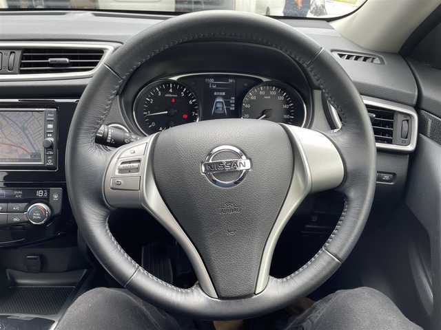 日産 エクストレイル 20X 神奈川県 2016(平28)年 4.7万km スチールブルー 純正SDナビ/Bluetooth/CD/フルセグTV/AUX/USB/バックカメラ/ETC/衝突軽減ブレーキ/レーンキープアシスト/横スベリ防止機能/アイドリングストップ/前方ドライブレコーダー/ハーフレザー/前席シートヒーター/オートライト/LEDヘッドライト/スマートキー/純正フロアマット/純正アルミホイール