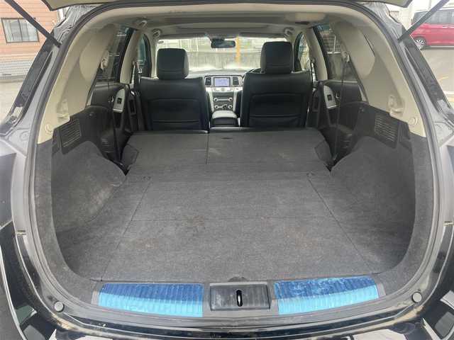 日産 ムラーノ 250XV FOUR 長野県 2013(平25)年 7.3万km スーパーブラック サンルーフ/純正ナビTV/バックカメラ/Bluetooth接続/４WD/エンジンスタートボタン/スマートキー/クルーズコントロール/パワーシート/純正ETC/カーテンエアバック