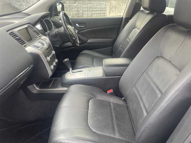 日産 ムラーノ 250XV FOUR 長野県 2013(平25)年 7.3万km スーパーブラック サンルーフ/純正ナビTV/バックカメラ/Bluetooth接続/４WD/エンジンスタートボタン/スマートキー/クルーズコントロール/パワーシート/純正ETC/カーテンエアバック